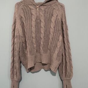 Grey Bandit sweater zip up